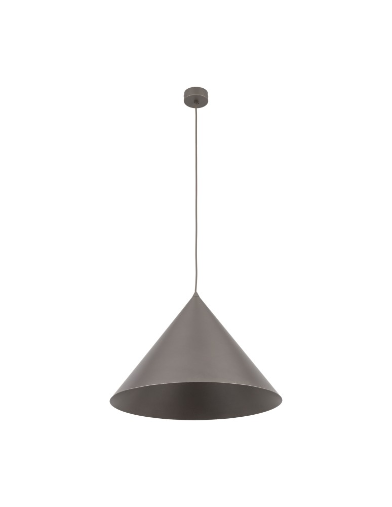 TK Lighting CONO XL NEW BROWN LAMPA WISZĄCA 1XE27 11378