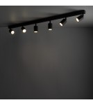 TK Lighting NEX BLACK LAMPA SUFITOWA 6XGU10 11370 TK Lighting NEX BLACK LAMPA SUFITOWA 6XGU10 11370