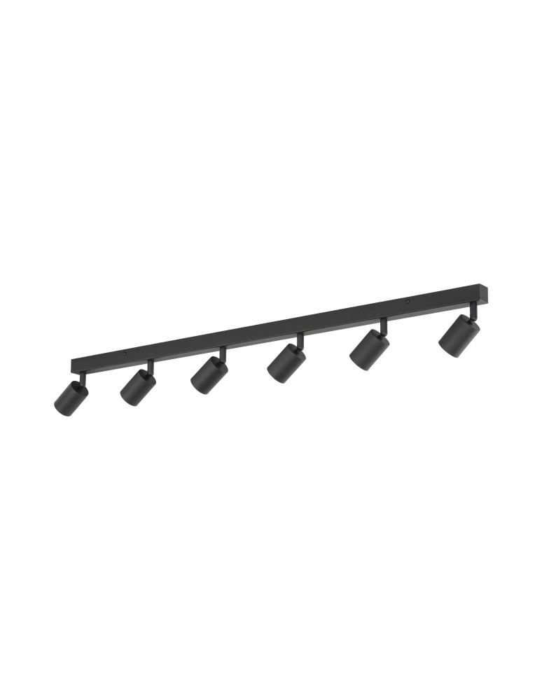 TK Lighting NEX BLACK LAMPA SUFITOWA 6XGU10 11370 TK Lighting NEX BLACK LAMPA SUFITOWA 6XGU10 11370