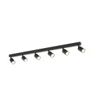 TK Lighting NEX BLACK LAMPA SUFITOWA 6XGU10 11370 TK Lighting NEX BLACK LAMPA SUFITOWA 6XGU10 11370