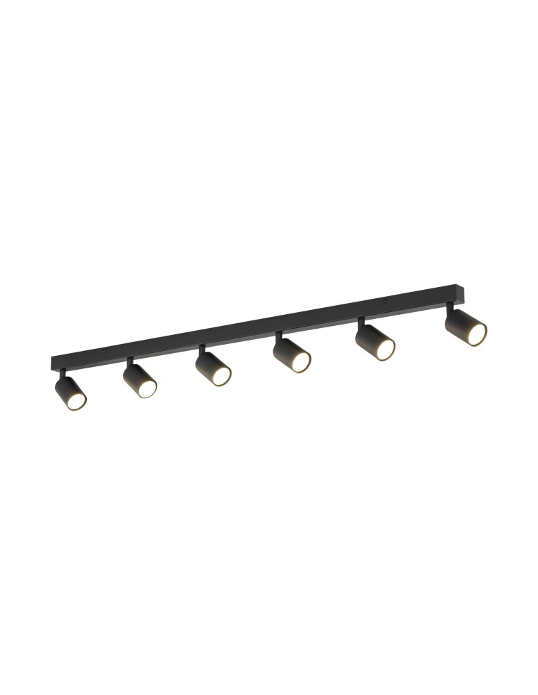TK Lighting NEX BLACK LAMPA SUFITOWA 6XGU10 11370 TK Lighting NEX BLACK LAMPA SUFITOWA 6XGU10 11370