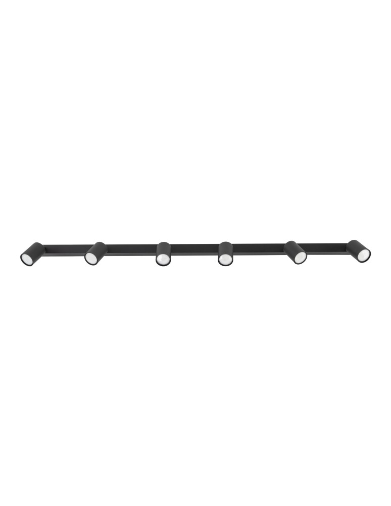 TK Lighting NEX BLACK LAMPA SUFITOWA 6XGU10 11370 TK Lighting NEX BLACK LAMPA SUFITOWA 6XGU10 11370