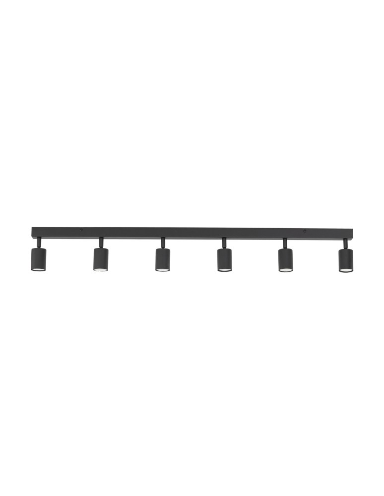 TK Lighting NEX BLACK LAMPA SUFITOWA 6XGU10 11370 TK Lighting NEX BLACK LAMPA SUFITOWA 6XGU10 11370