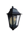 Zobacz Elstead Latarnia naścienna Deco Lane 1 źródło światła Czarny IP44 Zewnętrzna DECO-LANE7-BLACK