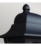 Elstead Latarnia naścienna Deco Lane 1 źródło światła Czarny IP44 Zewnętrzna DECO-LANE7-BLACK