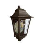 Elstead Latarnia naścienna Deco Lane 1 źródło światła Brązowy IP44 Zewnętrzna DECO-LANE7-BRONZE