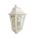 Elstead Latarnia naścienna Deco Lane 1 źródło światła Kremowy IP44 Zewnętrzna DECO-LANE7-CREAM