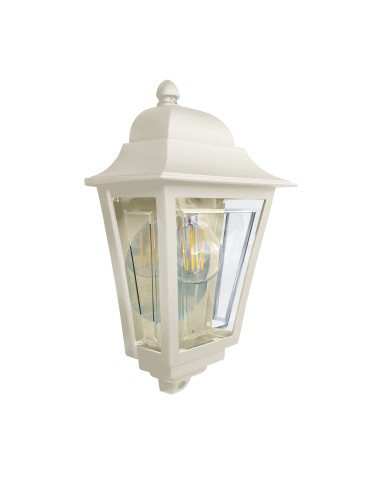 Elstead Latarnia naścienna Deco Lane 1 źródło światła Kremowy IP44 Zewnętrzna DECO-LANE7-CREAM