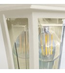 Elstead Latarnia naścienna Deco Lane 1 źródło światła Kremowy IP44 Zewnętrzna DECO-LANE7-CREAM