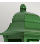 Elstead Latarnia naścienna Deco Lane 1 źródło światła Zielony IP44 Zewnętrzna DECO-LANE7-GREEN