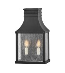 Elstead Latarnia naścienna Beacon Hill 2 źródła światła Muzealna czerń IP44 Zewnętrzna HK-BEACON-HILL7-MB