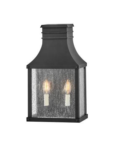 Elstead Latarnia naścienna Beacon Hill 2 źródła światła Muzealna czerń IP44 Zewnętrzna HK-BEACON-HILL7-MB
