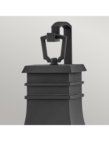 Elstead Średnia latarnia naścienna Beacon Hill 2 źródła światła Muzealna czerń IP44 Zewnętrzna HK-BEACON-HILL-M-MB - product 2