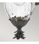 Elstead Mała latarnia naścienna Plantation 1 źródło światła Muzealna czerń IP44 Zewnętrzna HK-PLANTATION-S-MB