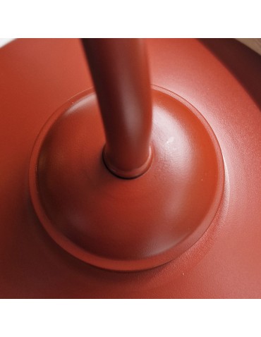 Elstead Latarnia naścienna Klampenborg 1 źródło światła Zgaszona czerwień IP44 Zewnętrzna KLAMPENBORG-OXR - product 2