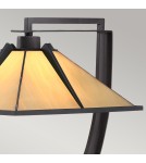 Elstead Lampa stołowa Pomeroy 1 źródło światła Western brąz QZ-POMEROY-TL