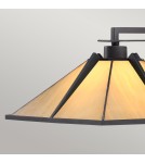 Elstead Lampa stołowa Pomeroy 1 źródło światła Western brąz QZ-POMEROY-TL