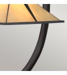 Elstead Lampa stołowa Pomeroy 1 źródło światła Western brąz QZ-POMEROY-TL