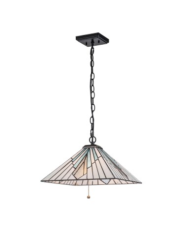Elstead Lampa wisząca Alderley 1 źródło światła Vintage brąz TF-ALDERLEY-P