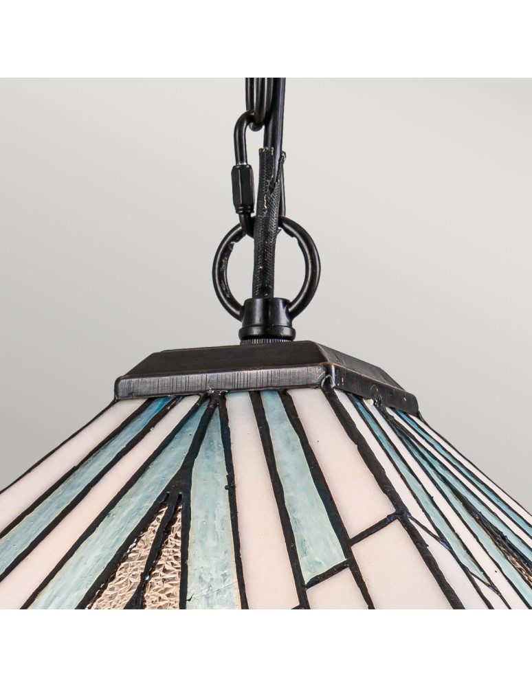 Elstead Lampa wisząca Alderley 1 źródło światła Vintage brąz TF-ALDERLEY-P Elstead Lampa wisząca Alderley 1 źródło światła Vintage brąz TF-ALDERLEY-P