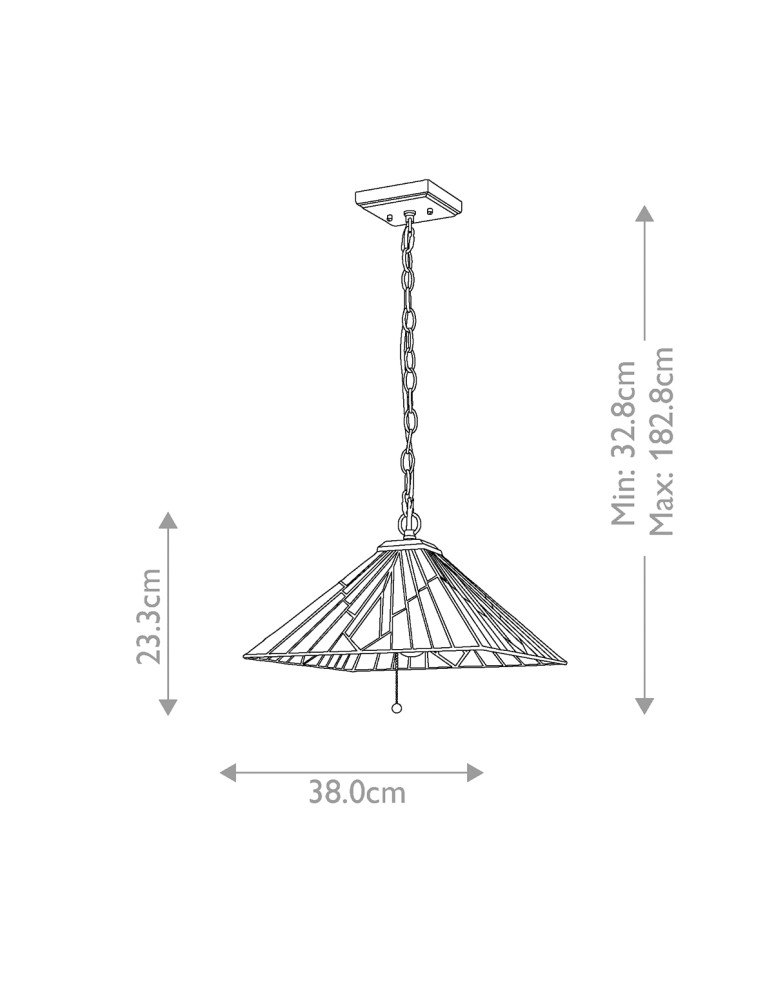Elstead Lampa wisząca Alderley 1 źródło światła Vintage brąz TF-ALDERLEY-P Elstead Lampa wisząca Alderley 1 źródło światła Vintage brąz TF-ALDERLEY-P