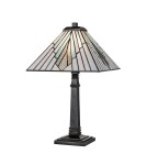 Elstead Duża lampa stołowa Alderley 1 źródło światła Vintage brąz TF-ALDERLEY-TL-L
