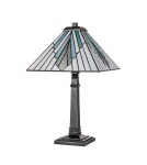 Elstead Duża lampa stołowa Alderley 1 źródło światła Vintage brąz TF-ALDERLEY-TL-L