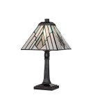 Elstead Średnia lampa stołowa Alderley 1 źródło światła Vintage brąz TF-ALDERLEY-TL-M