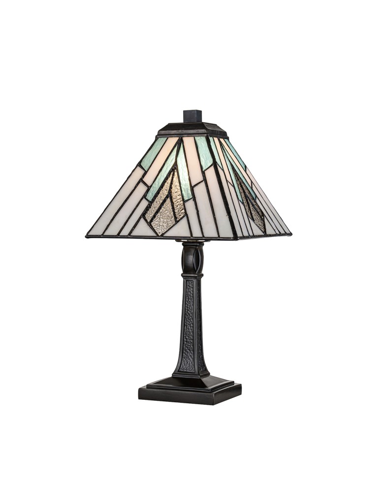 Elstead Średnia lampa stołowa Alderley 1 źródło światła Vintage brąz TF-ALDERLEY-TL-M