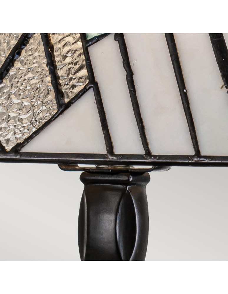Elstead Średnia lampa stołowa Alderley 1 źródło światła Vintage brąz TF-ALDERLEY-TL-M