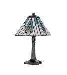 Elstead Średnia lampa stołowa Alderley 1 źródło światła Vintage brąz TF-ALDERLEY-TL-M