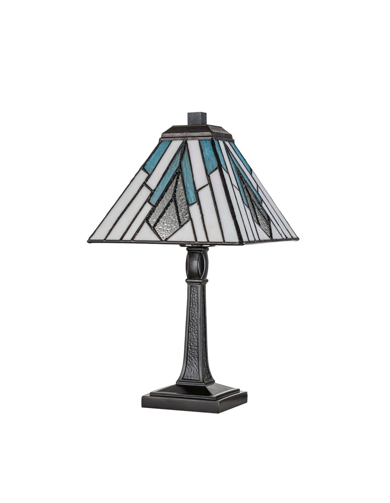 Elstead Średnia lampa stołowa Alderley 1 źródło światła Vintage brąz TF-ALDERLEY-TL-M