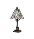 Elstead Mała lampa stołowa Alderley 1 źródło światła Vintage brąz TF-ALDERLEY-TL-S