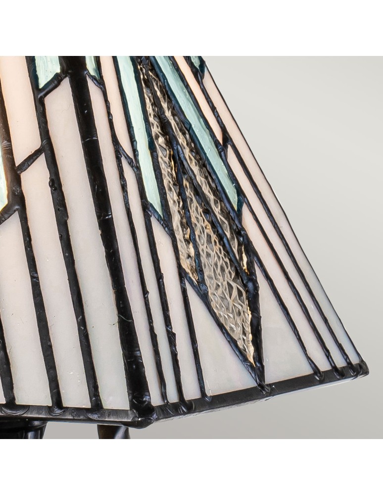 Elstead Mała lampa stołowa Alderley 1 źródło światła Vintage brąz TF-ALDERLEY-TL-S