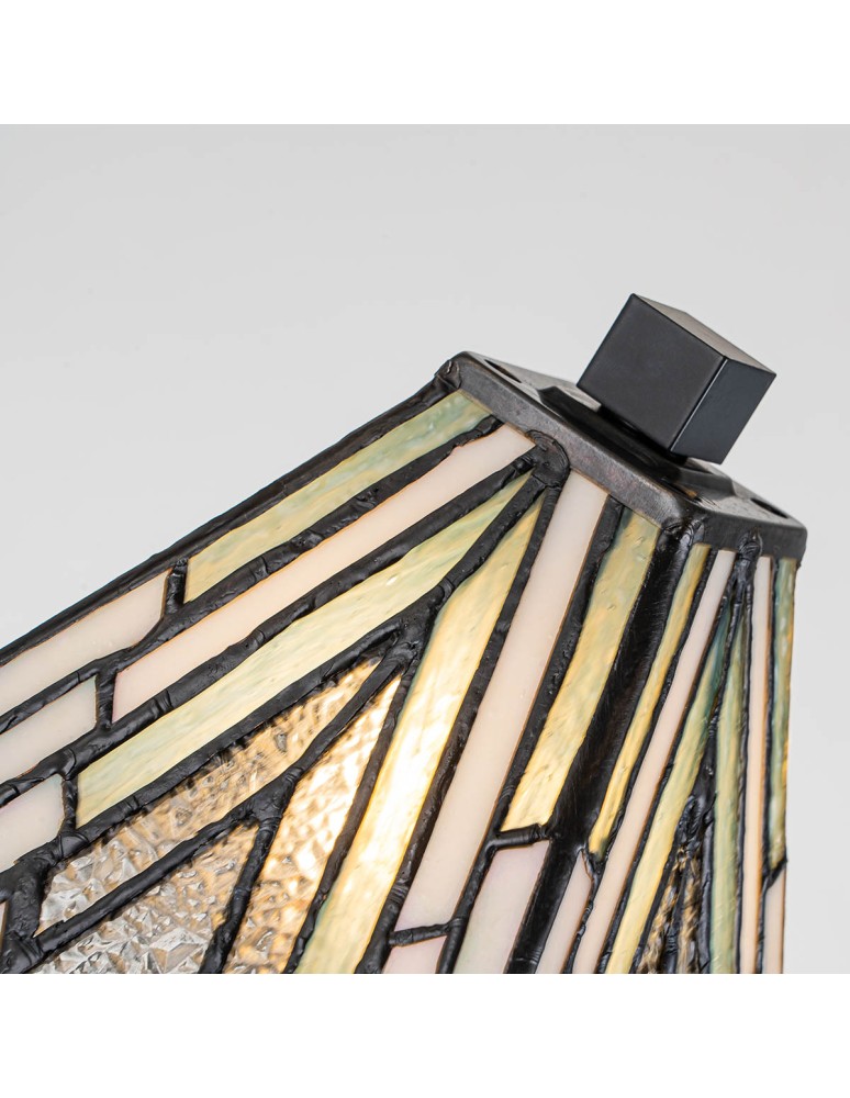 Elstead Mała lampa stołowa Alderley 1 źródło światła Vintage brąz TF-ALDERLEY-TL-S
