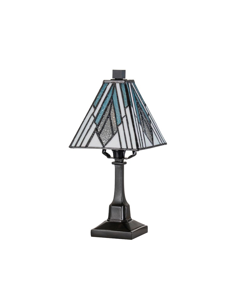 Elstead Mała lampa stołowa Alderley 1 źródło światła Vintage brąz TF-ALDERLEY-TL-S