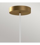 Elstead Lampa wisząca LED Bijou - Postarzane złoto ALM-BIJOU-P3-GD