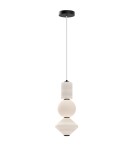 Elstead Lampa wisząca LED Bijou - Matowa czerń ALM-BIJOU-P3-MB