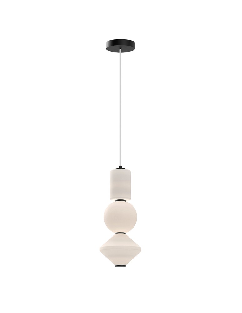 Elstead Lampa wisząca LED Bijou - Matowa czerń ALM-BIJOU-P3-MB