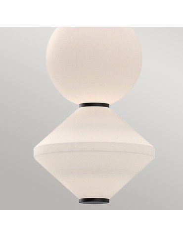 Elstead Lampa wisząca LED Bijou - Matowa czerń ALM-BIJOU-P3-MB - product 2