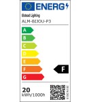 Elstead Lampa wisząca LED Bijou - Matowa czerń ALM-BIJOU-P3-MB