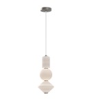 Elstead Lampa wisząca LED Bijou - Szczotkowany nikiel ALM-BIJOU-P3-PN
