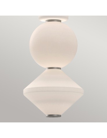 Elstead Lampa wisząca LED Bijou - Szczotkowany nikiel ALM-BIJOU-P3-PN - product 2