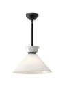 View Elstead Lampa wisząca Halston 1 źródło światła Matowa czerń ALM-HALSTON-P-M-BK
