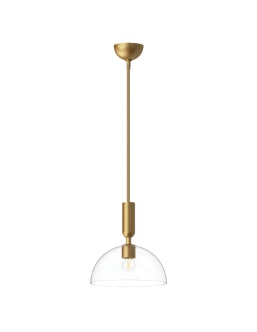 Elstead Lampa wisząca Jude 1 źródło światła Szczotkowane złoto ALM-JUDE-P-GD-CL - produkt 2