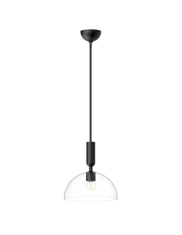 Elstead Lampa wisząca Jude 1 źródło światła Matowa czerń ALM-JUDE-P-MB-CL - product 2