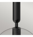 Elstead Lampa wisząca Jude 1 źródło światła Matowa czerń ALM-JUDE-P-MB-CL