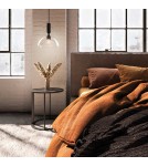 Elstead Lampa wisząca Jude 1 źródło światła Matowa czerń ALM-JUDE-P-MB-CL