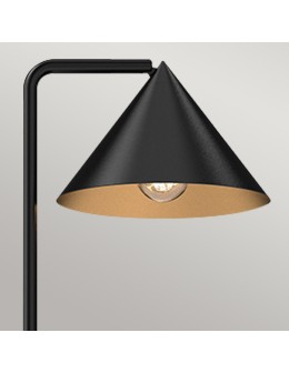 Elstead Lampa podłogowa Remyck 1 źródło światła Matowa czerń ALM-REMYCK-FL-BK - product 2