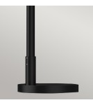 Elstead Lampa podłogowa Remyck 1 źródło światła Matowa czerń ALM-REMYCK-FL-BK